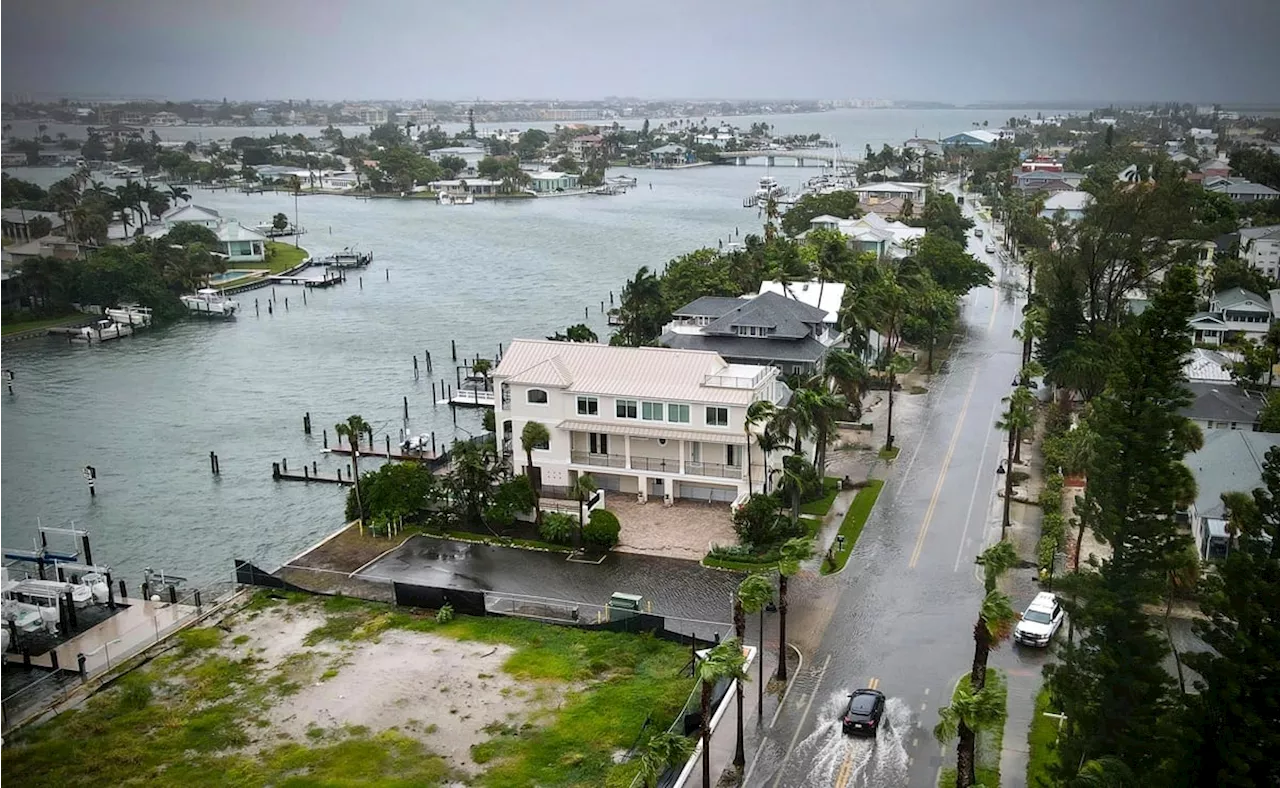 Debby toca tierra en Florida como huracán categoría 1