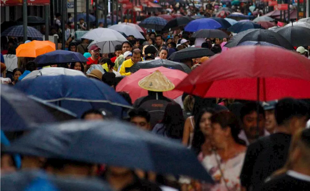 Pronostican lluvias y granizo en CDMX; activan alerta amarilla en todas las demarcaciones