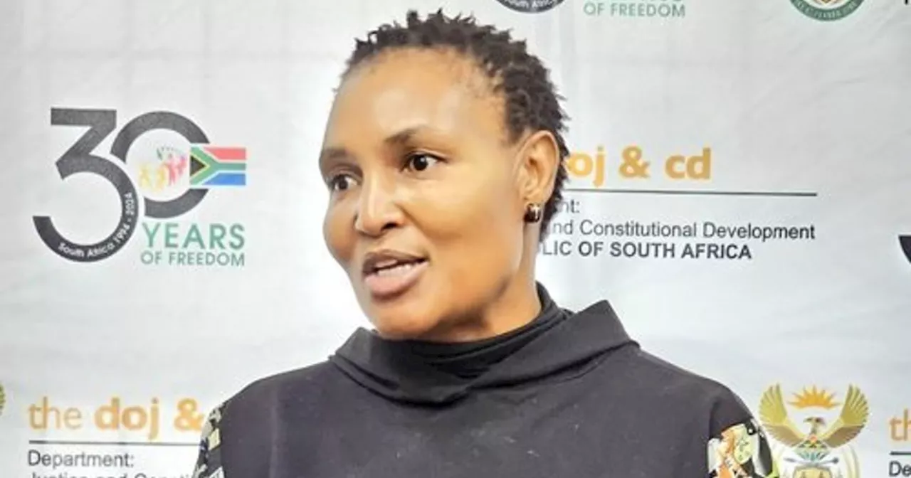 Justice Minister Thembi Simelane promises to reduce court backlogs