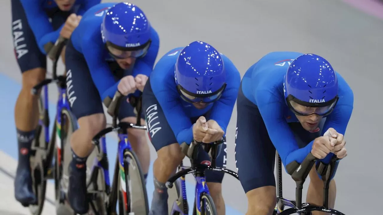 Inseguimento, il quartetto di Ganna in semifinale. Ma adesso occhio all'Australia