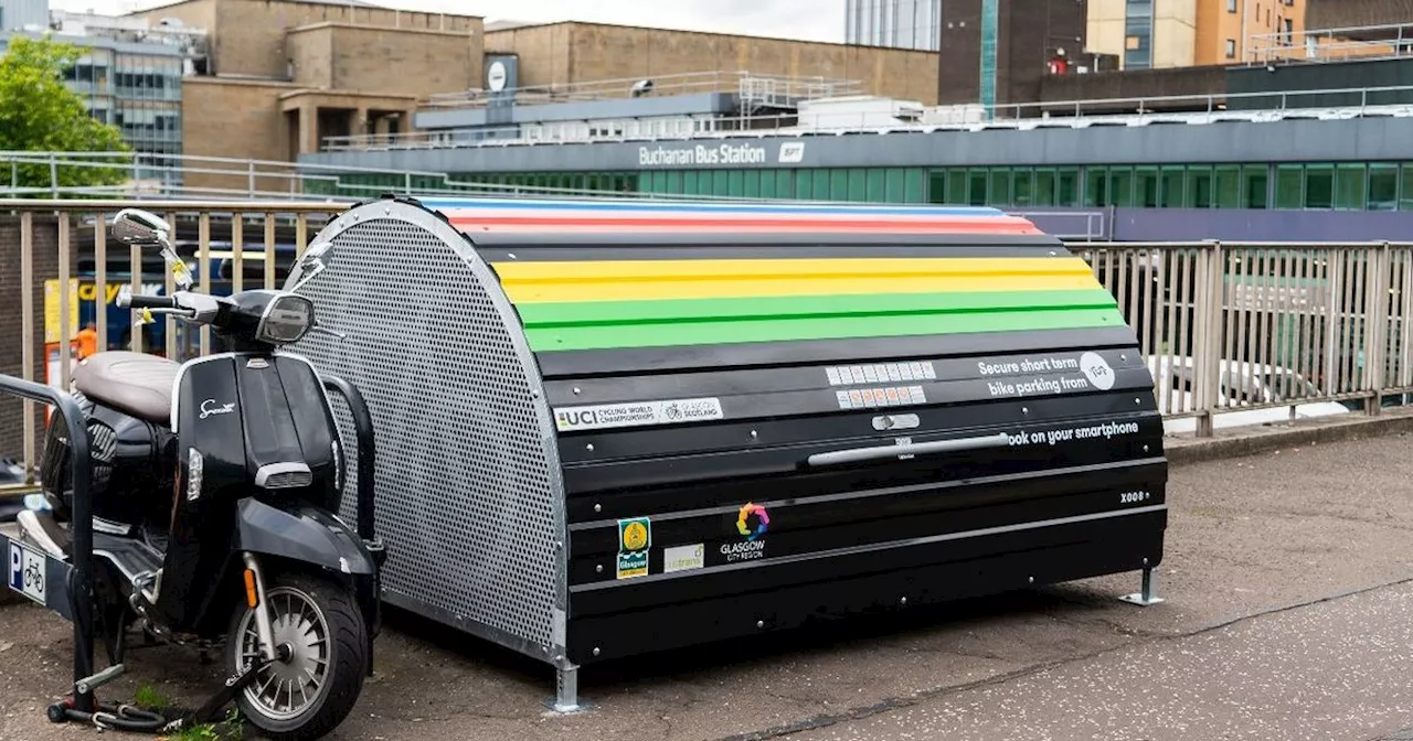 Another 500 bike shelters planned for Glasgow's streets under new contract