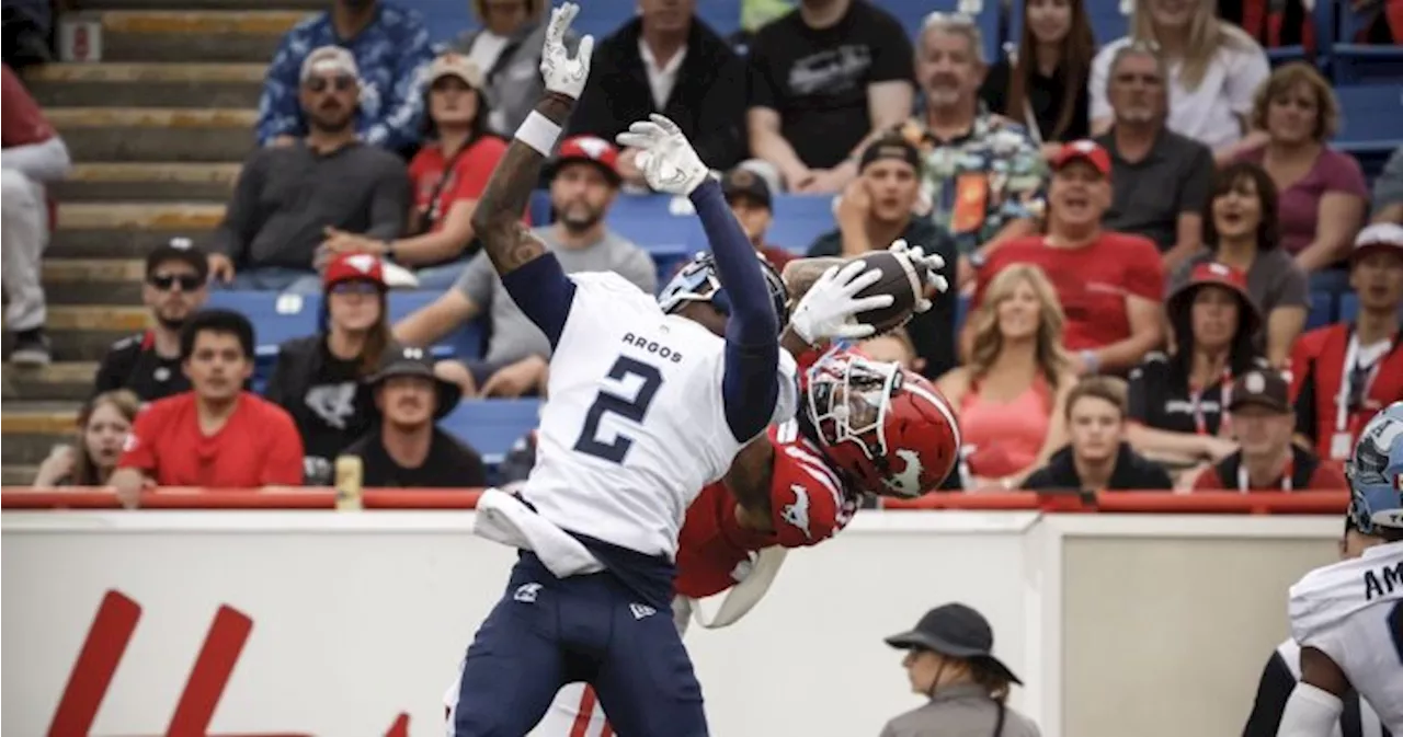 Calgary Stampeders rally in final quarter to knock off Toronto Argos 27-23