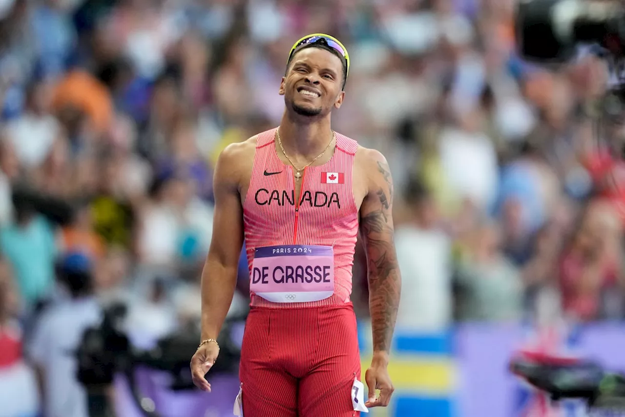 Defending champion Andre De Grasse advances into Olympic semi-finals in men’s 200 metres