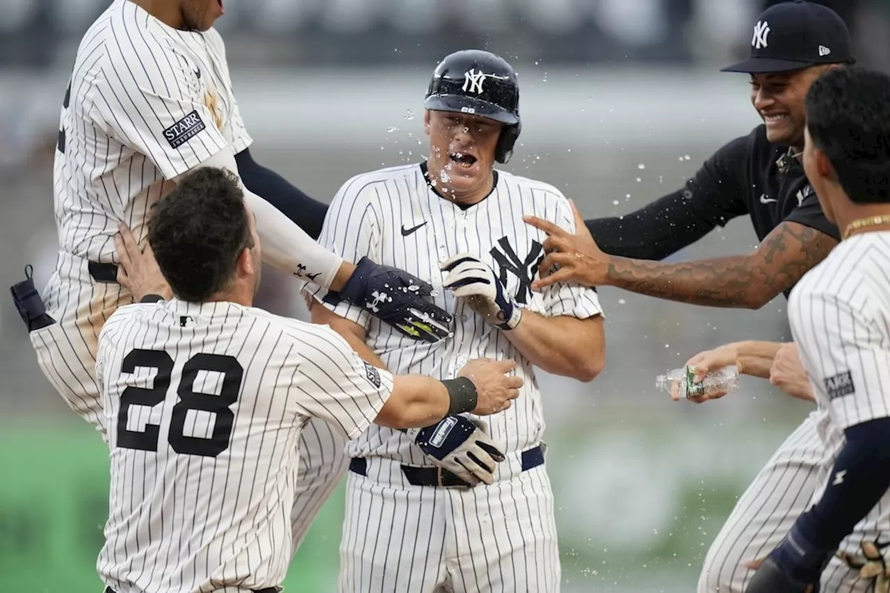 DJ LeMahieu, Yankees walk off 4-3 in 10 innings vs. Blue Jays