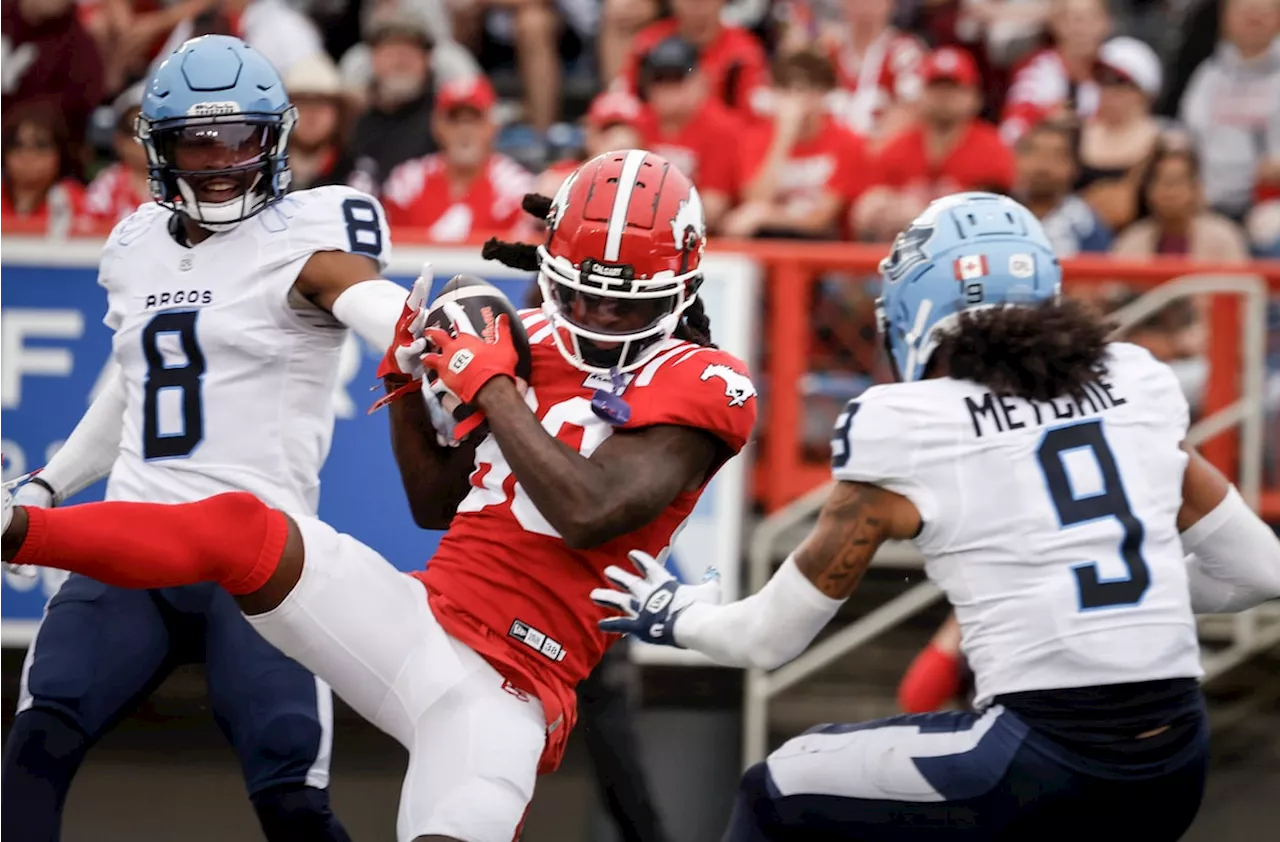 Stampeders rally in final quarter to knock off Argonauts 27-23