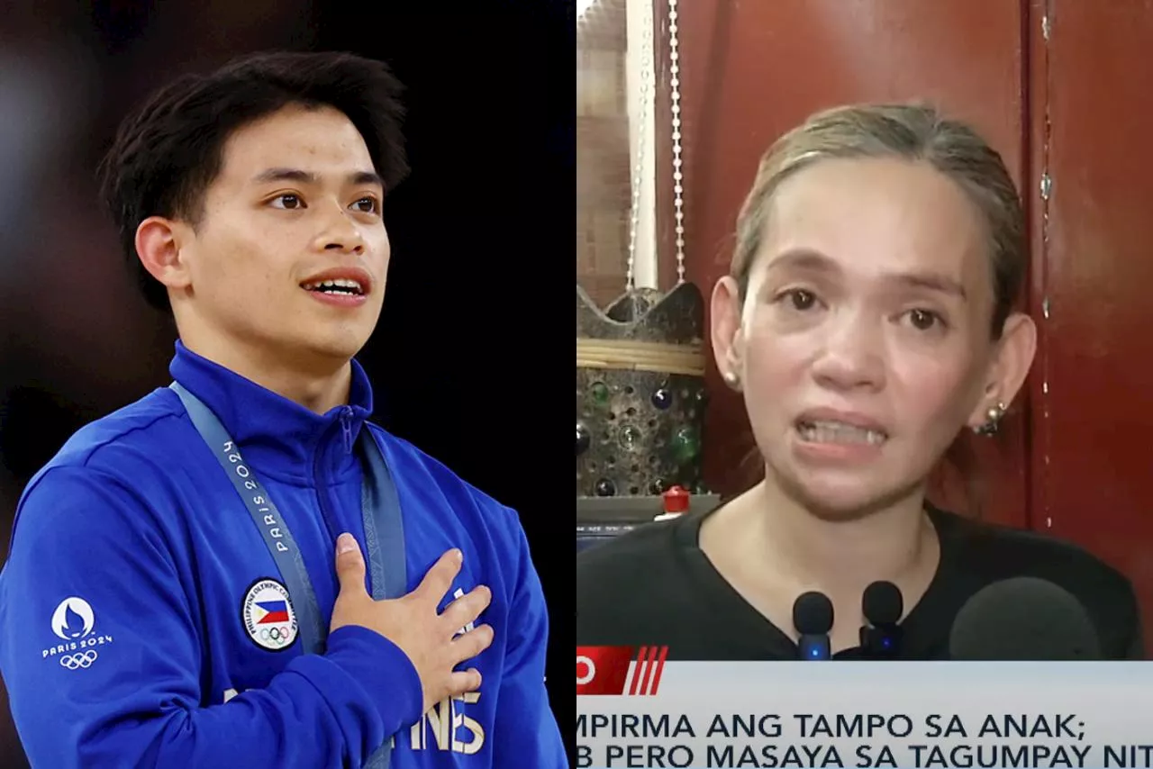 Carlos Yulo’s mother confirms rift with Olympian son but still happy for him after golden feat