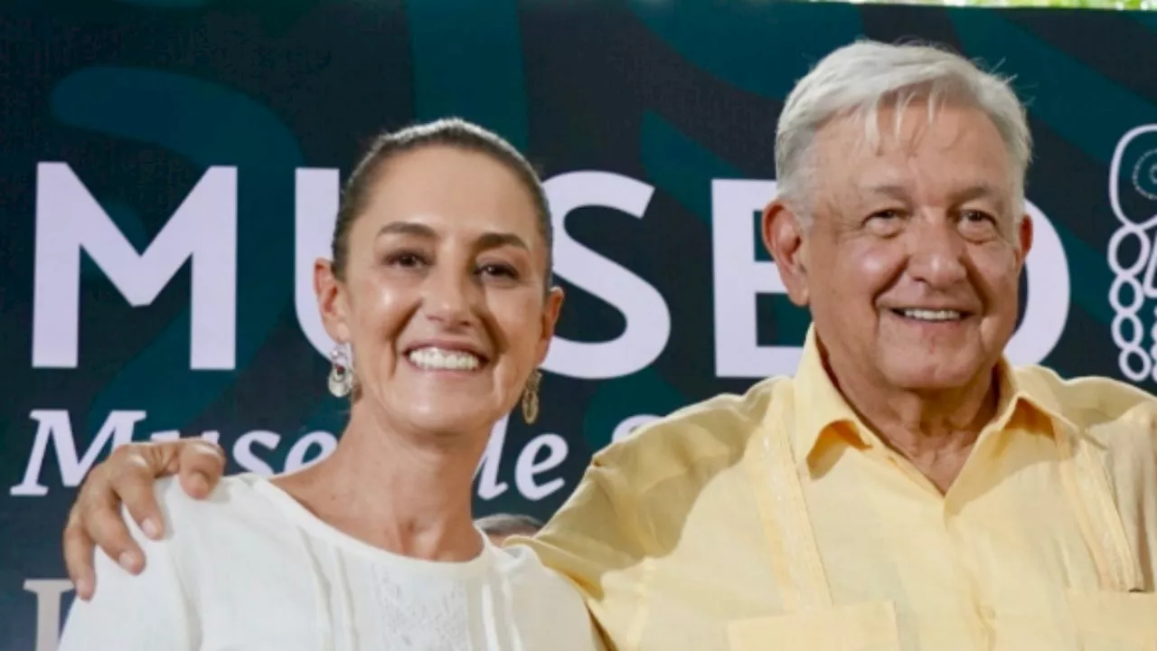 ¿Dónde serán las últimas dos giras de AMLO con Claudia Sheinbaum?