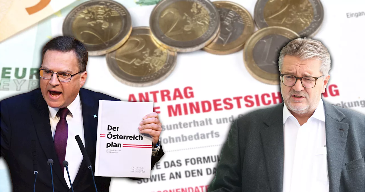 4.600 € Mindestsicherung - 'Deluxe-Sozialhilfe' – SPÖ weist Asyl-Kritik zurück