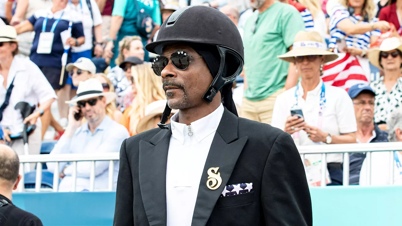 Reit-Montur und als Schwimmer - Snoop Dogg kassiert als Olympia-Fan Mega-Gage