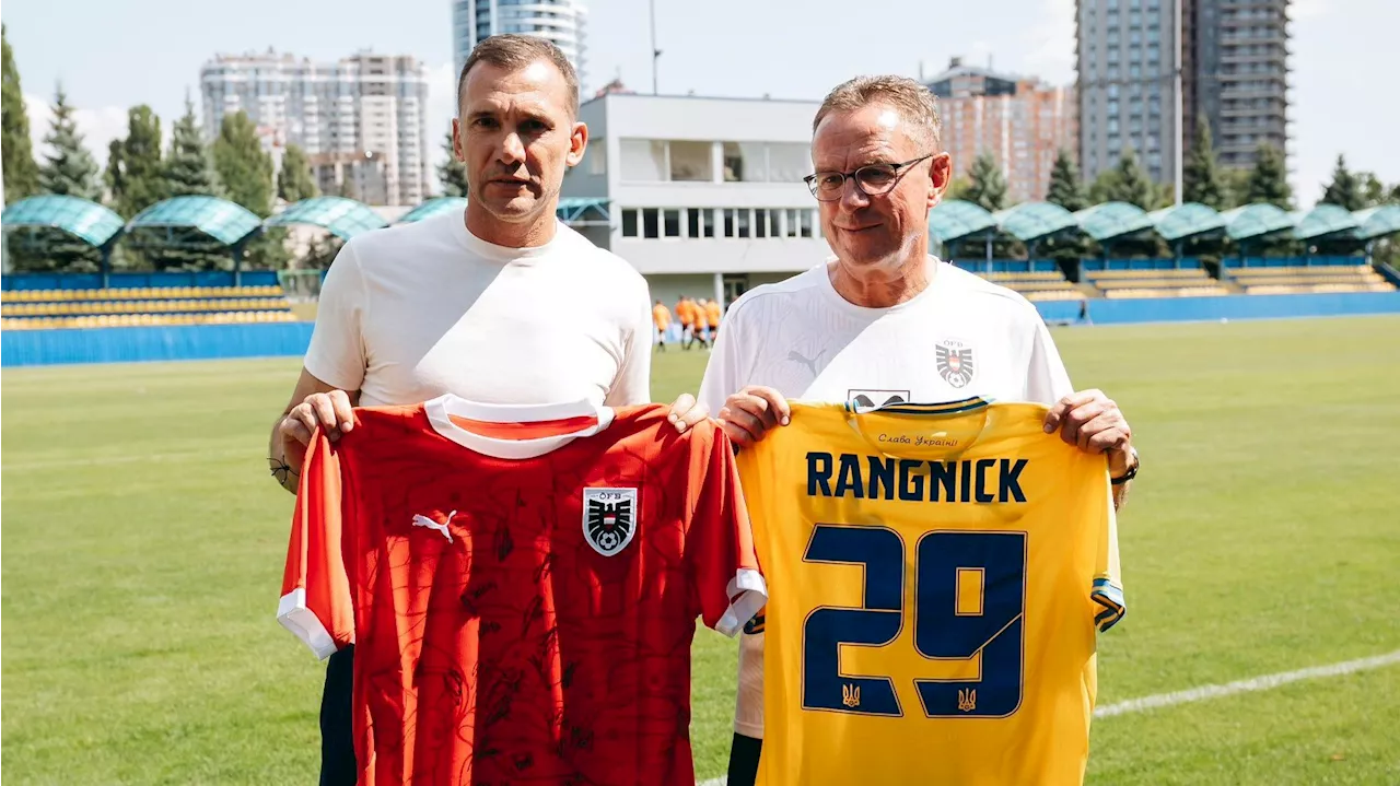 Schreckmoment für Teamchef - Raketenalarm! Rangnick flüchtete in Kiew in den Bunker