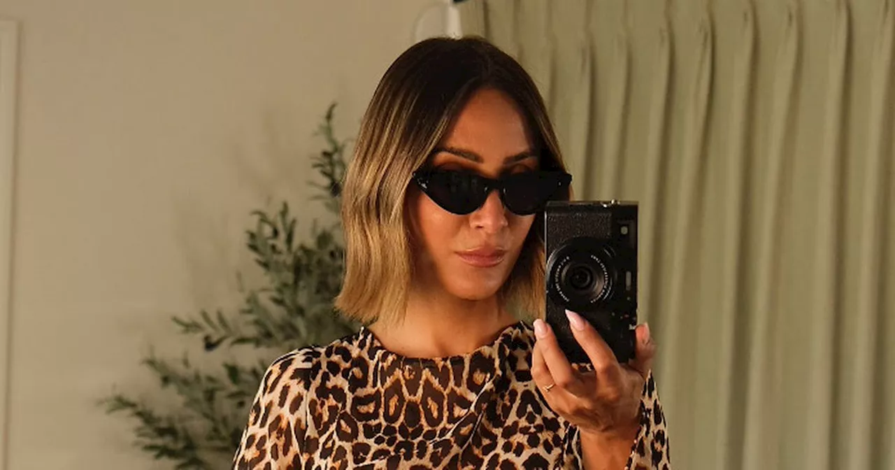 Frankie Bridge wows in 'sheer' €55 leopard print dress as fans rush to buy it