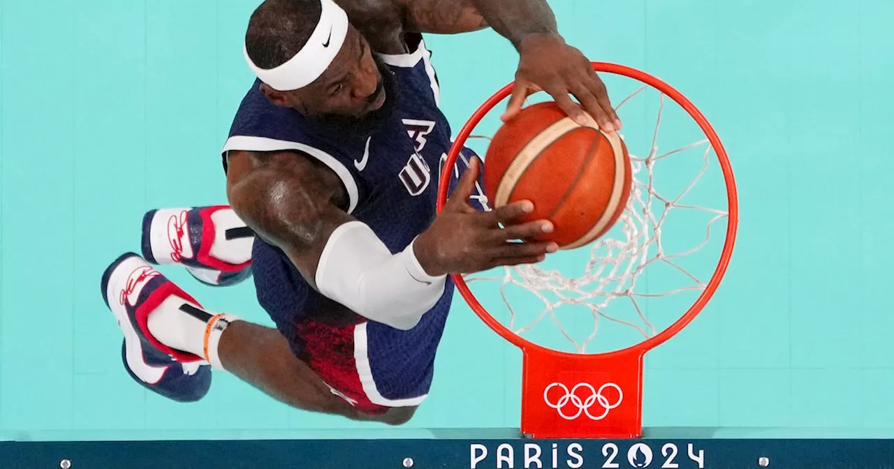 For many, basketball at the Olympics is largely about seeing LeBron James in person