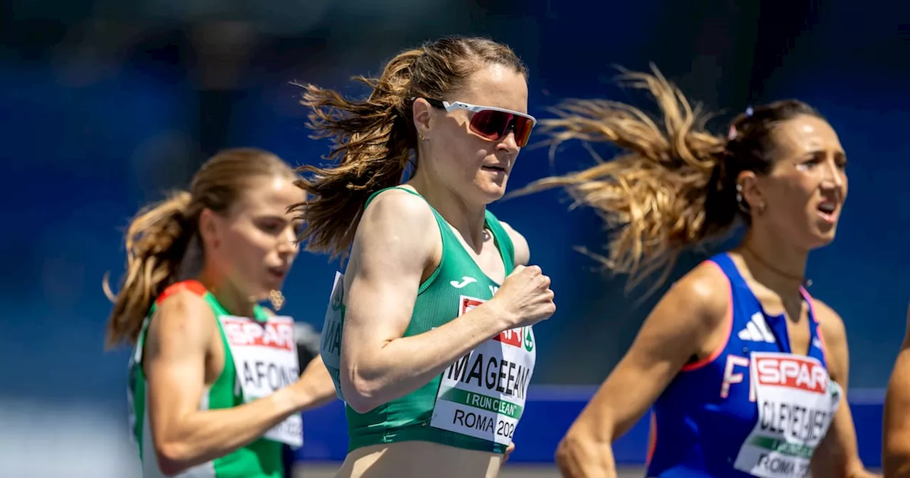 Ciara Mageean ‘absolutely heartbroken’ as injury forces her out of Olympic 1,500m