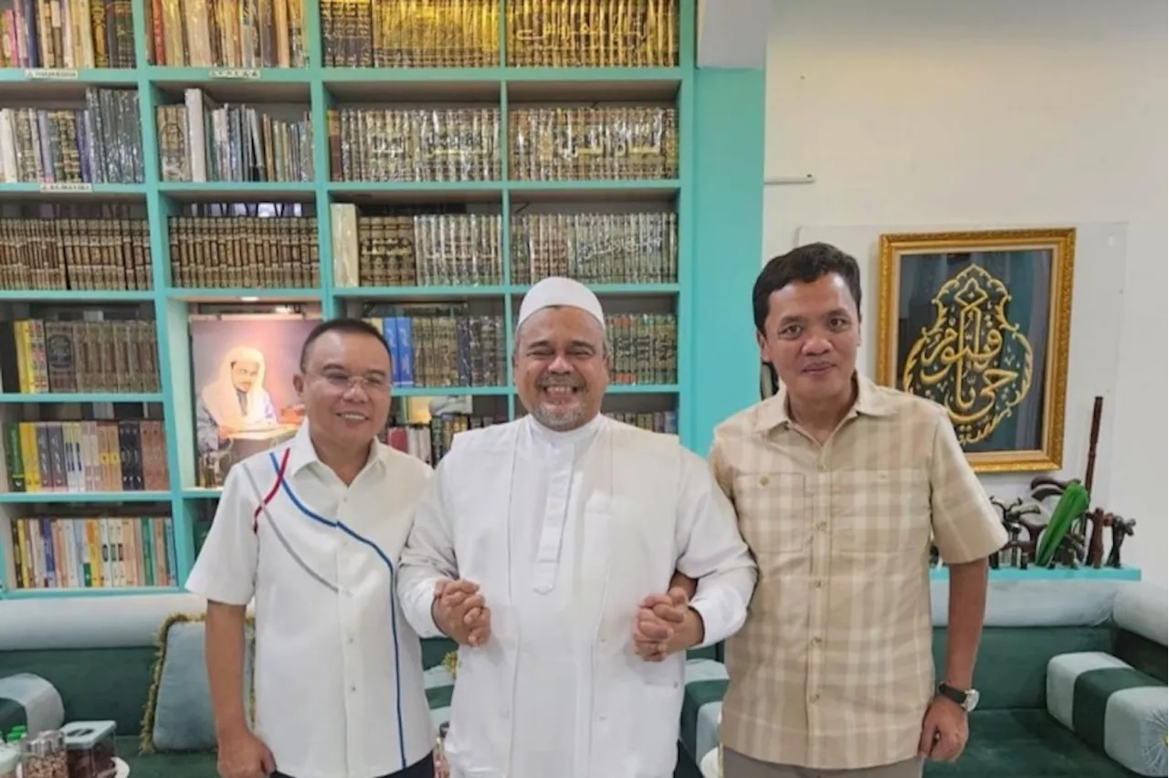 Bertemu Habib Rizieq, Dasco Singgung Soal Silaturahmi dan Kesamaan Visi