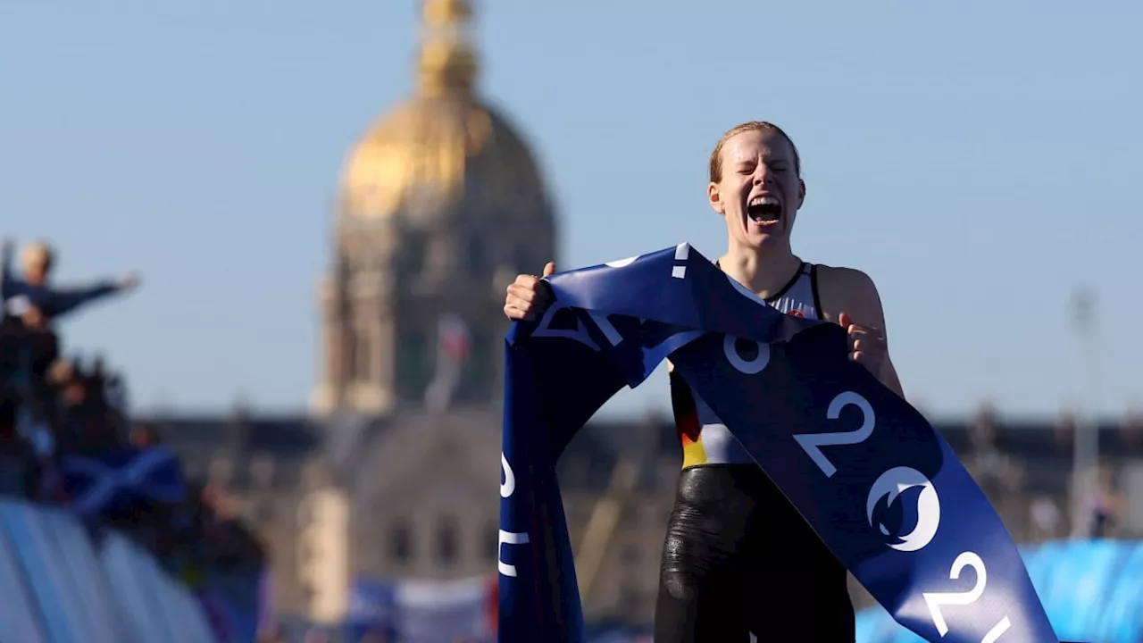 Olympia 2024: Deutsche Triathlon-Mixed-Staffel holt Gold