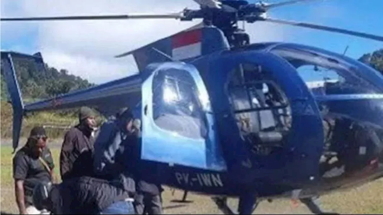 Kronologi KKB Bunuh Pilot Asal Selandia Baru dan Bakar Helikopter di Mimika