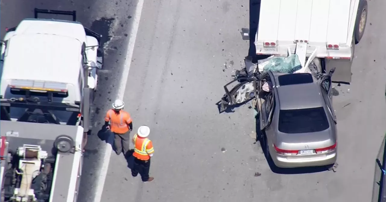 Deadly crash on eastbound I-80 on Oakland end of Bay Bridge snarls traffic