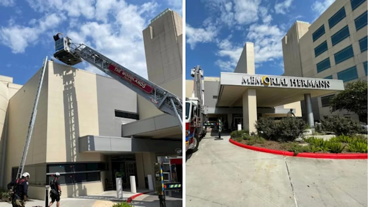 Maintenance worker hurt after falling off roof of Memorial Hermann The Woodlands hospital