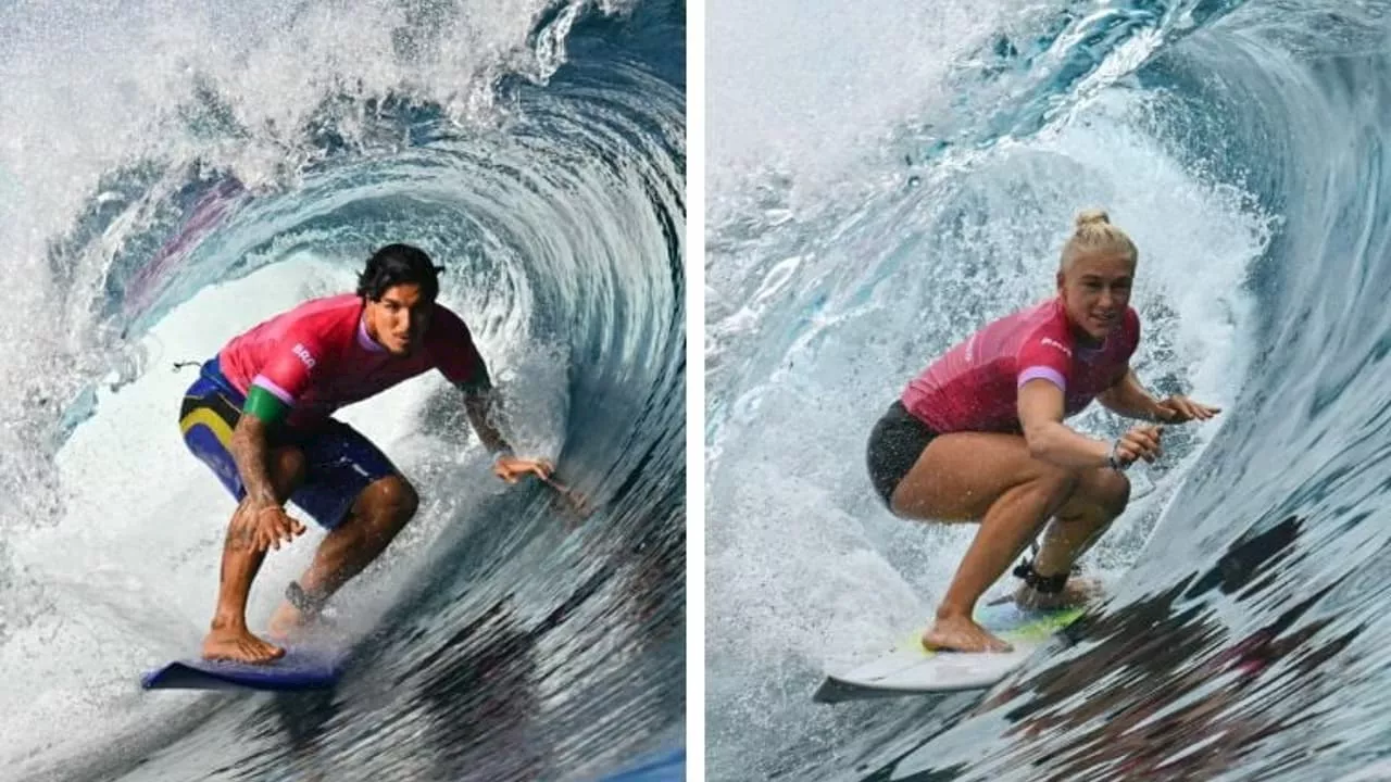 Gabriel Medina e Tatiana Weston-Webb, veja palpites da redação do Lance!