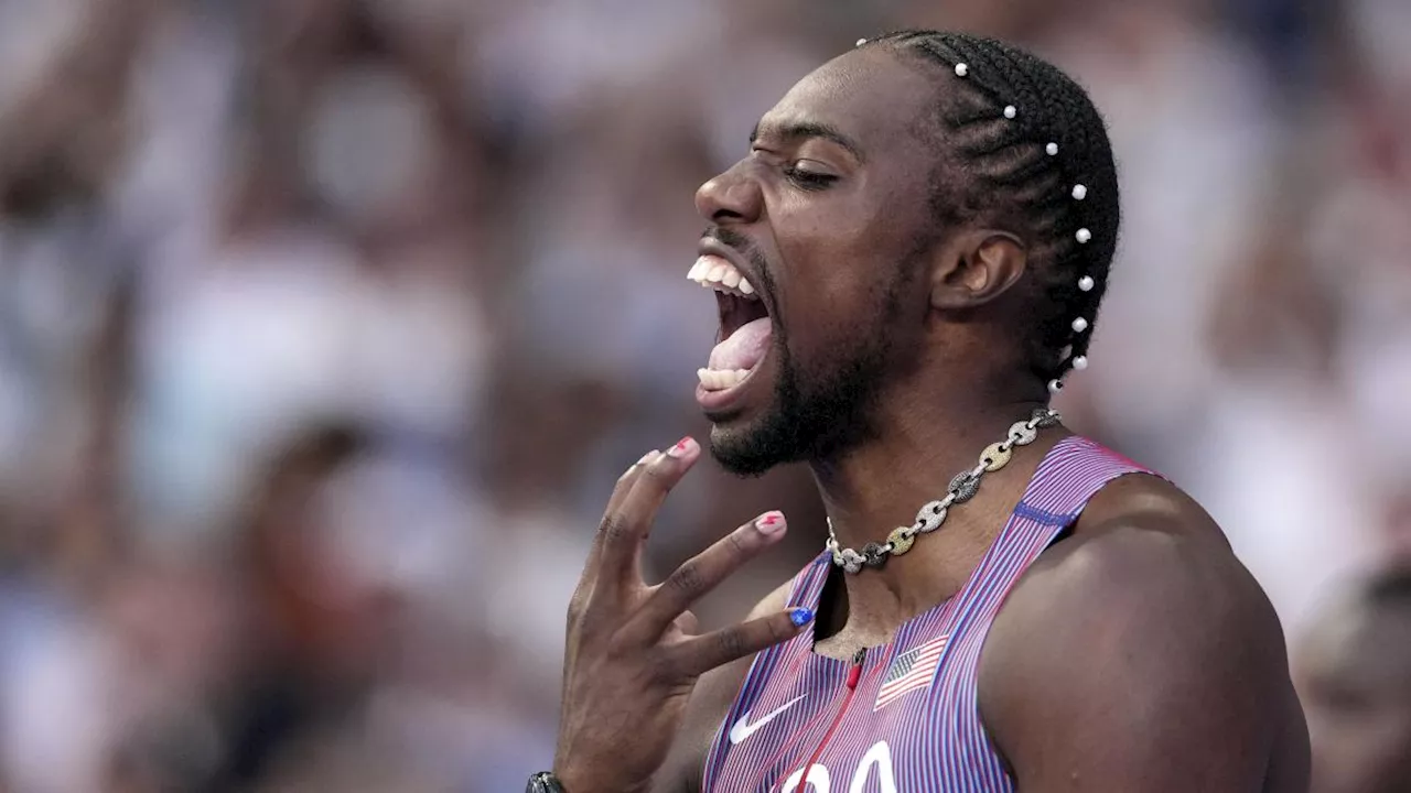 París 2024: Noah Lyles gana los 100 metros masculino por cinco milésimas de segundo