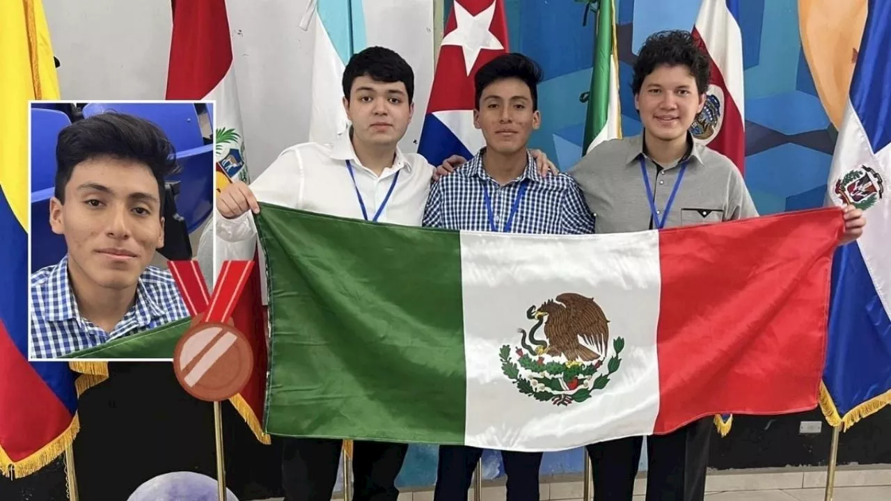 Veracruzano gana bronce para México en olimpiada extranjera de Física