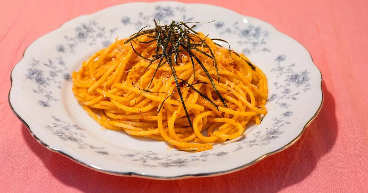 Diep Tran's Buttered Pasta With Dried Shrimp And Sake