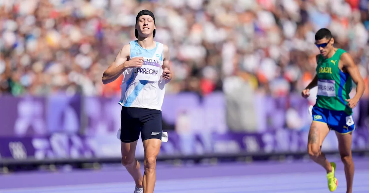 Argentino Larregina clasifica a semifinales 400 metros de París