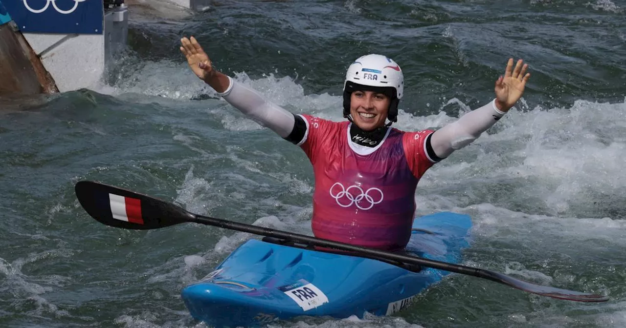 Kayak-Cross : Angèle Hug prend la médaille d’argent, 45e médaille française