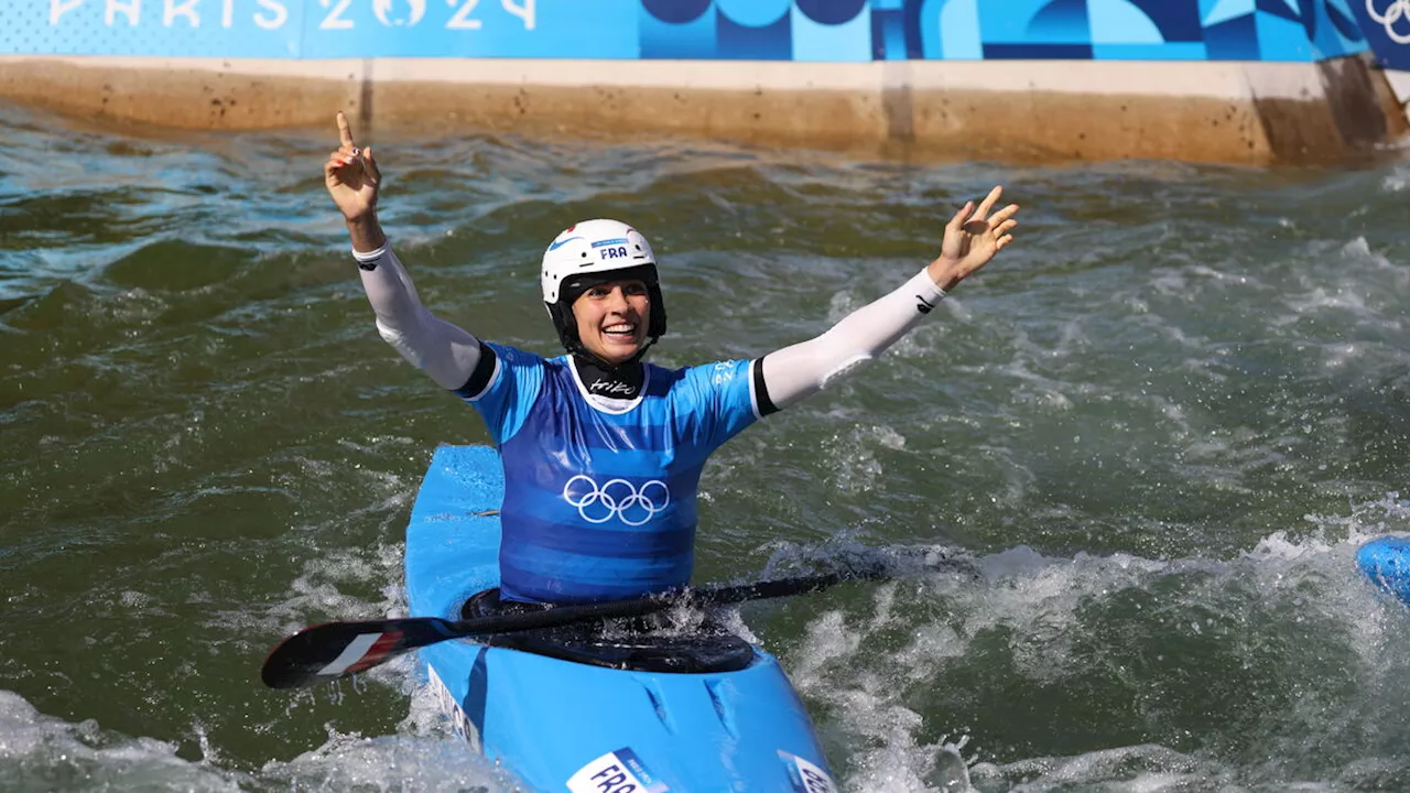 JO Paris 2024, canoë-kayak : Angèle Hug en argent après une finale renversante en cross