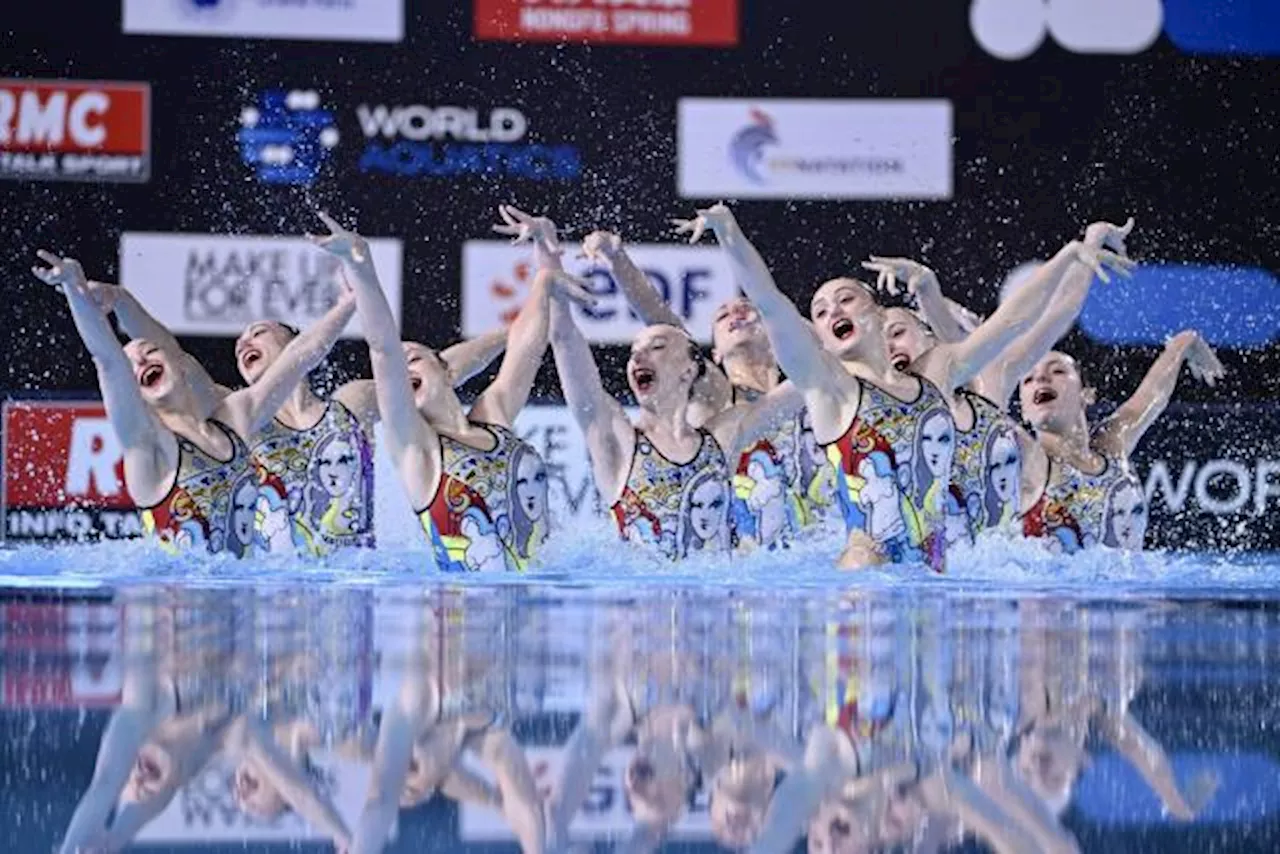 La France 6e après l'épreuve technique de natation artistique aux JO de Paris 2024