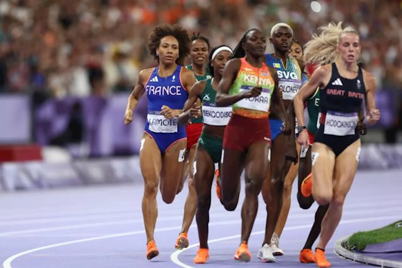 Rénelle Lamote, 5e du 800 m aux JO de Paris : « C'est fou de toucher le podium du doigt »