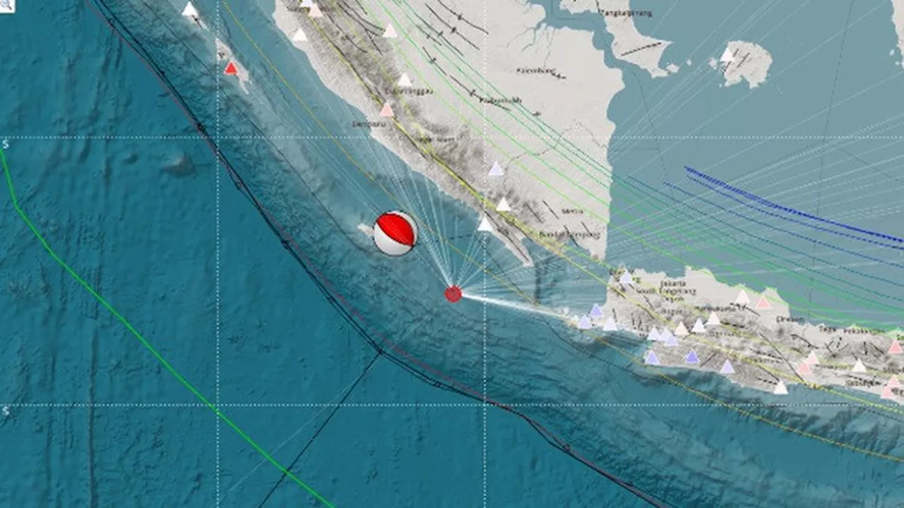 Gempa Magnitudo 5,3 Guncang Pesisir Barat Lampung, Tidak Berisiko Tsunami