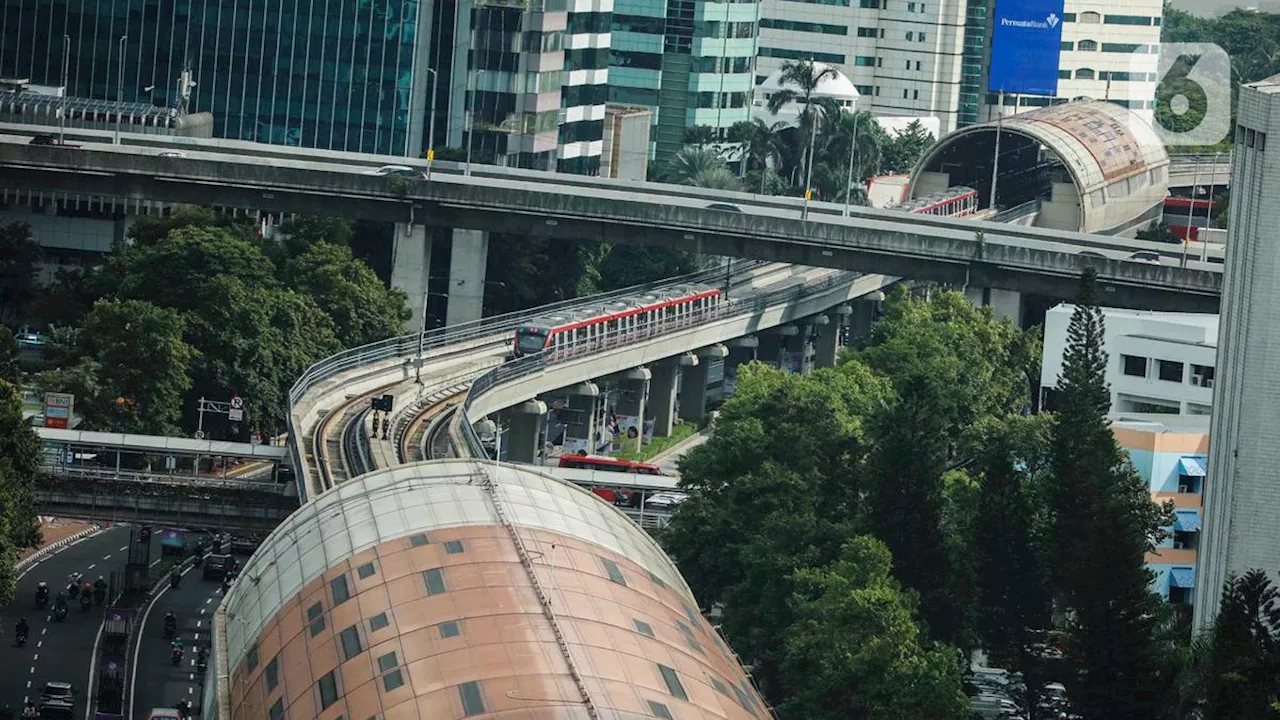 LRT Jabodebek Uji Coba 14 Perjalanan mulai Hari Ini 5 Agustus 2024