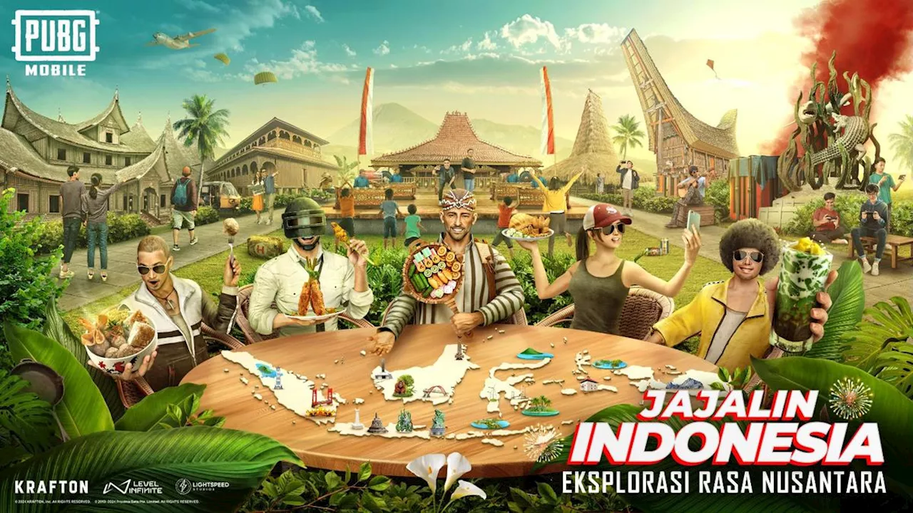 PUBG Mobile Meriahkan Bulan Kemerdekaan dengan Event 'Jajalin Indonesia' di Game