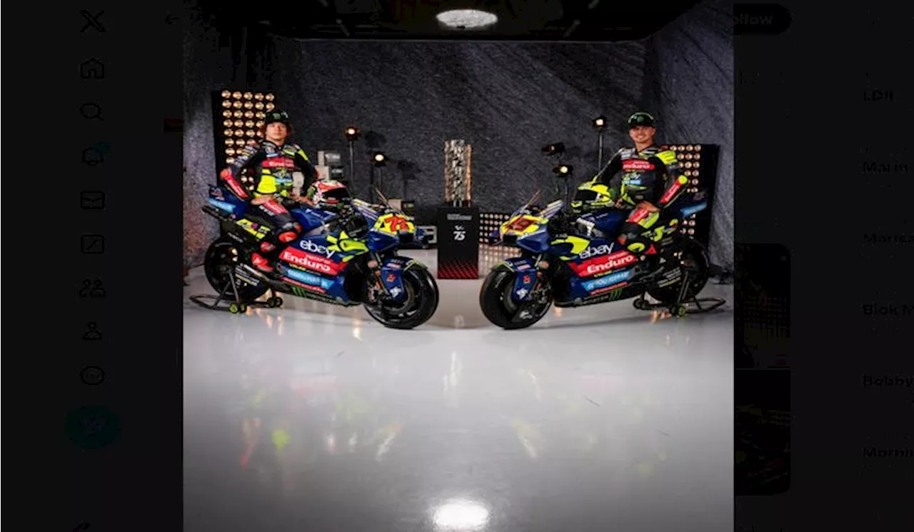 Pertamina Enduro VR46 Racing Team akan Jadi Tim Satelit Utama Ducati di MotoGP Mulai 2025