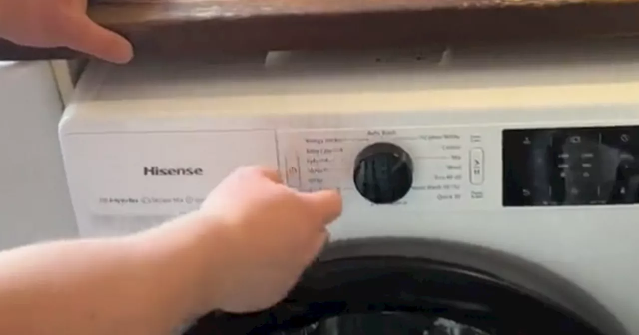 Man's choice for washing machine cycle leaves Brits giggling as they try it too