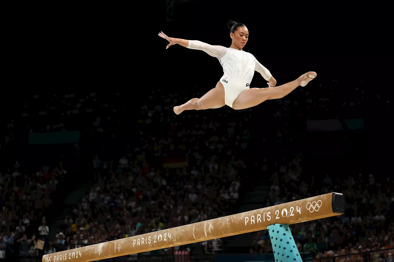 Gymnasts notice something unusual during balance beam final at 2024 Olympics