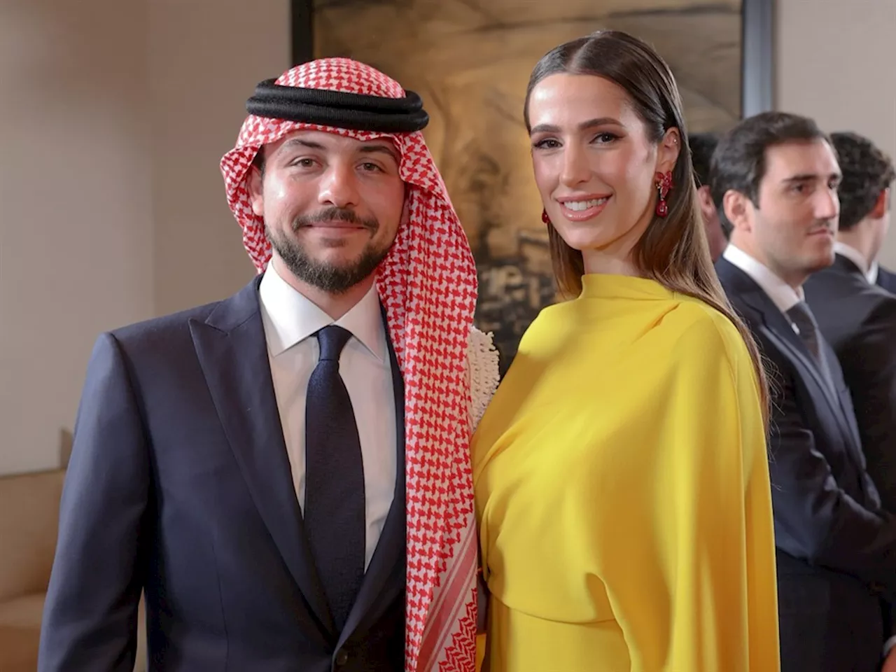  Crown Prince Hussein and Princess Rajwa of Jordan welcome first child