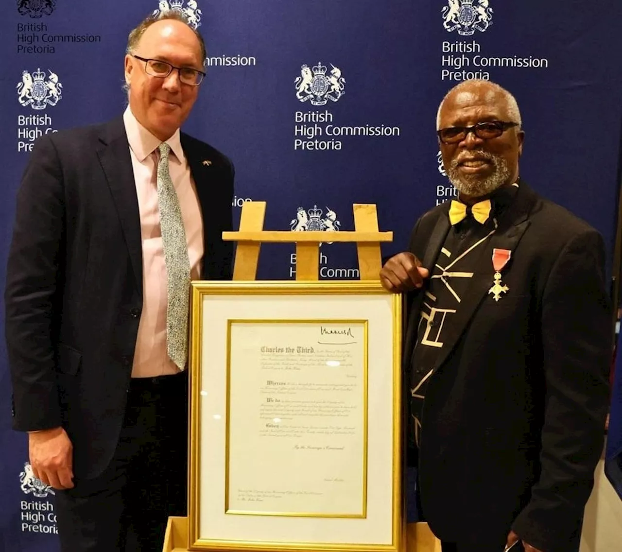 SA government lauds 'extraordinary' theatre legend Dr John Kani for Order of the British Empire