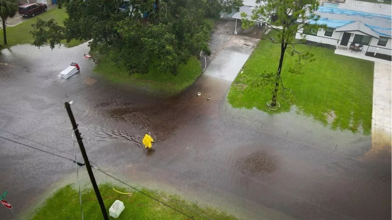 Hurricane Debby makes landfall along Florida coast as Category 1 storm