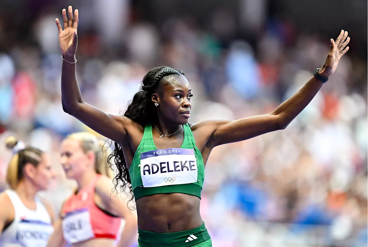 Rhasidat Adeleke cruises through Olympic debut to semi-final