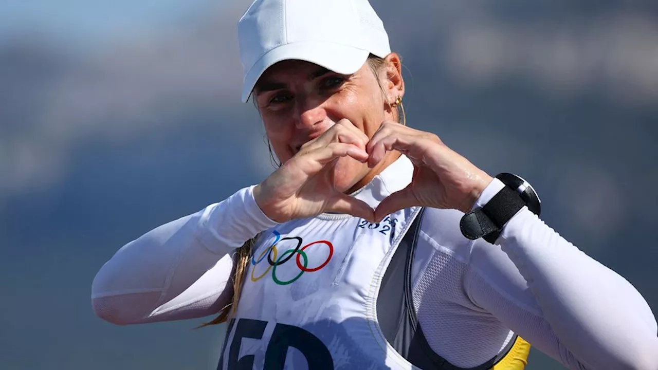 Succesvolste olympische zeilster Bouwmeester 'superblij' na dag met 'extreme wind'