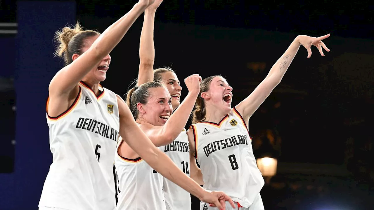 Gold für Deutschland: 3x3-Basketballerinnen holen Olympiasieg