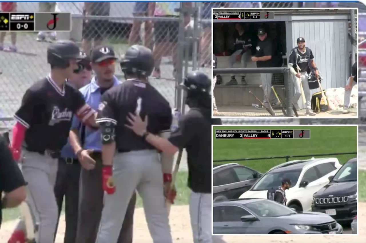 Gary Sheffield's son had to be restrained, heads to parking lot after ejection in wild scene