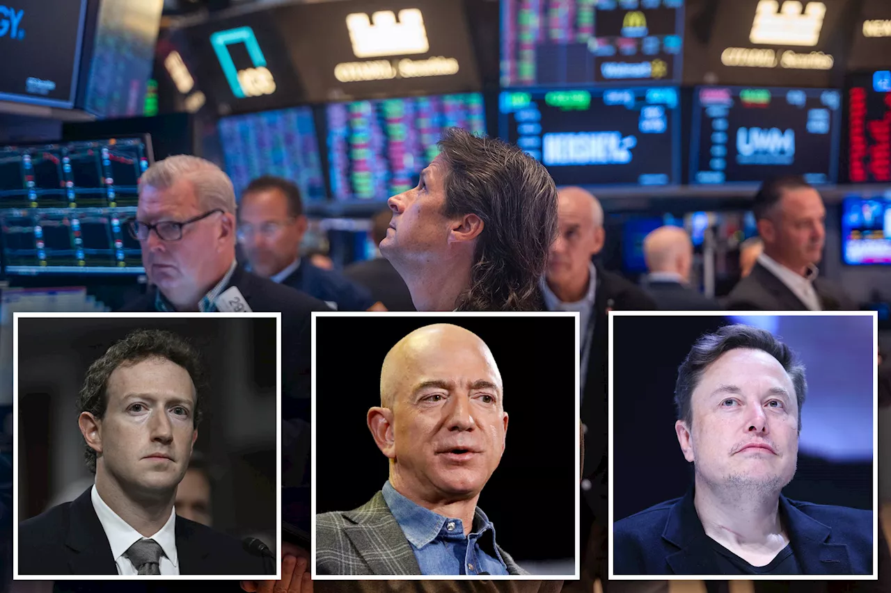 Jeff Bezos loses $23B as Wall Street meltdown slams world's richest people