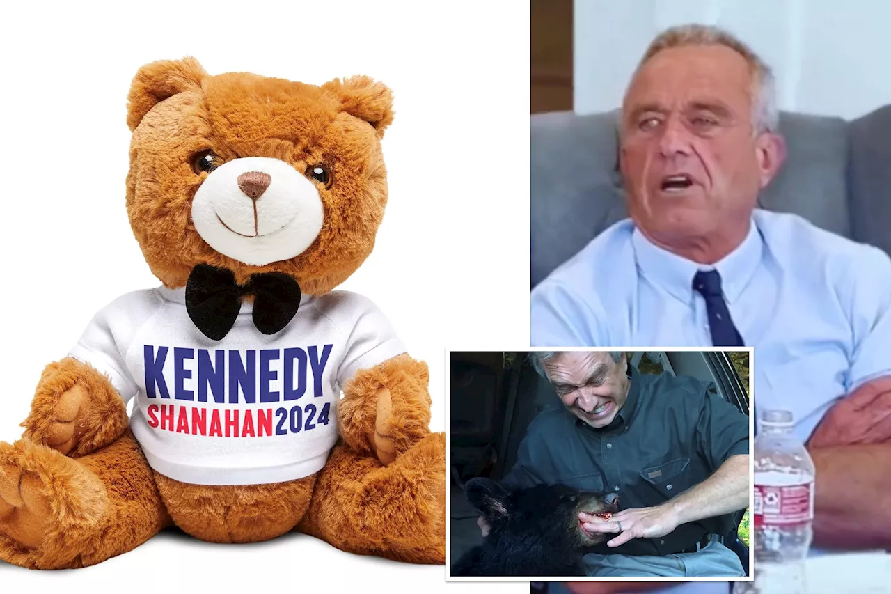 RFK Jr. camp sold teddy bear merch before big reveal on ditching dead cub in Central Park