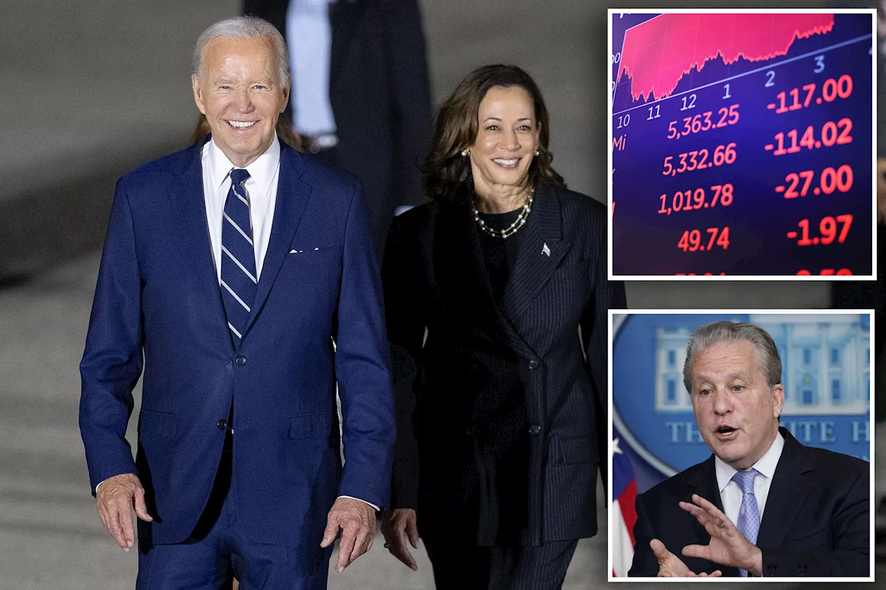 Top Biden economic advisor leaves amid fear of recession, joins Harris campaign