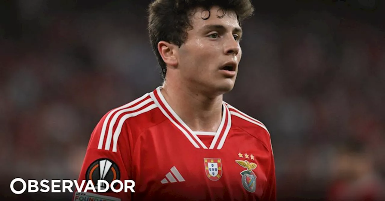 Benfica assume que transferência de João Neves para PSG 'está praticamente concluída'