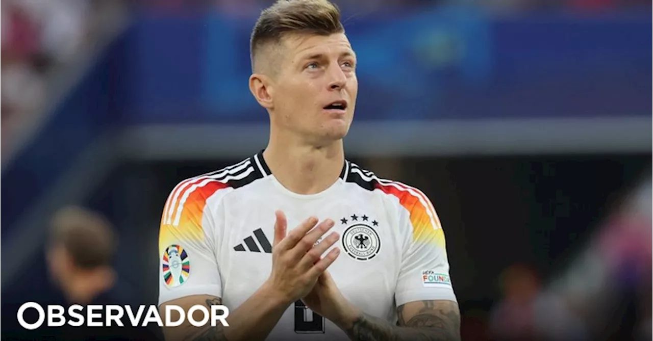 Toni Kroos eleito o melhor jogador alemão da época 2023/24