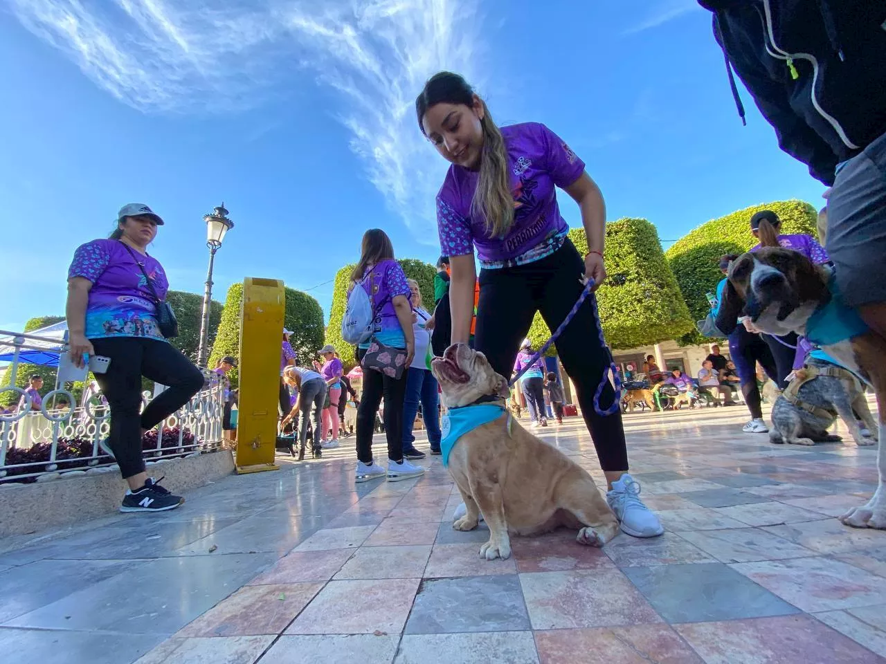 Con correas y muchas sonrisas, así se vivió el segundo 'Perrontón' en Silao